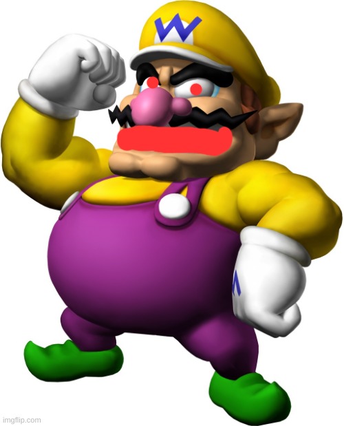 evil wario | image tagged in wario | made w/ Imgflip meme maker