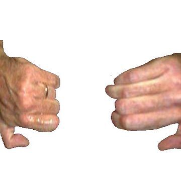 goatse hands Blank Meme Template