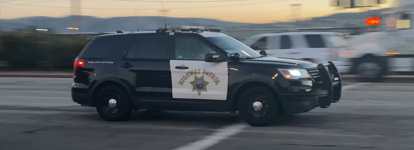 chp police car Blank Meme Template