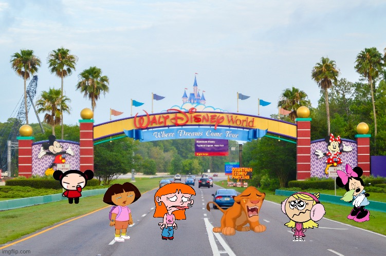 Walt Disney World - Where Dreams Gone Downhill | image tagged in ed edd n eddy,nickelodeon,the lion king,the loud house,minnie mouse,crying | made w/ Imgflip meme maker