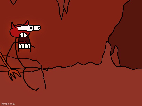 Satan Shocked | image tagged in satan shocked | made w/ Imgflip meme maker