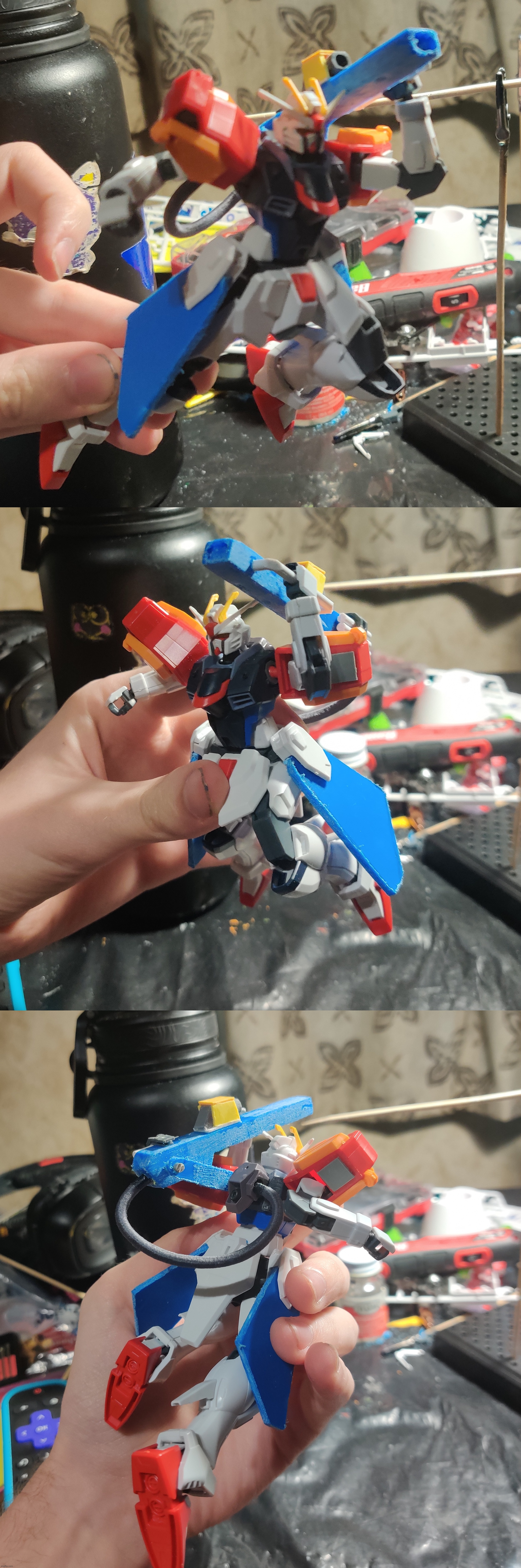 Cannon's pretty much done, all I need to do is make some finishing touches to the rest of the Gundam | made w/ Imgflip meme maker