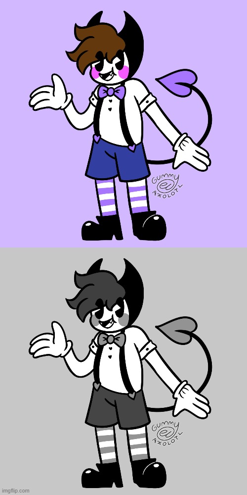 Redrew my old bendy sona from a few years ago | made w/ Imgflip meme maker