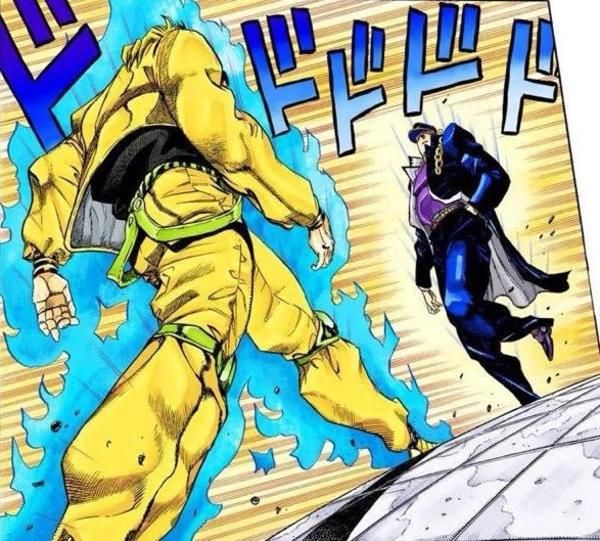 High Quality Dio walking meme Blank Meme Template