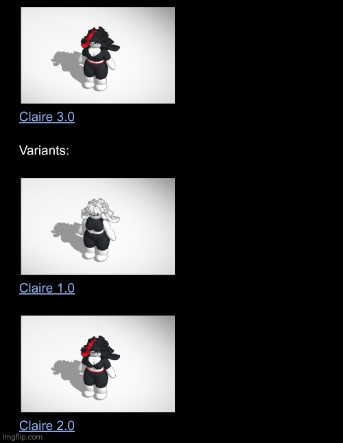 Claire 2 is dead | made w/ Imgflip meme maker