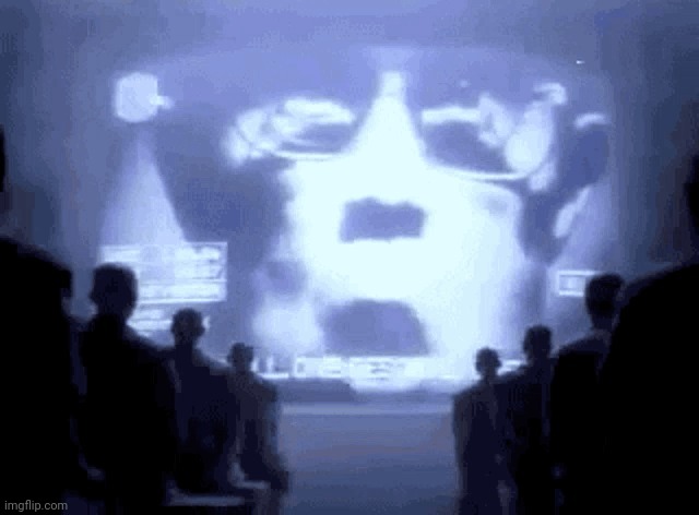 1984 Apple Commercial | image tagged in 1984 apple commercial | made w/ Imgflip meme maker