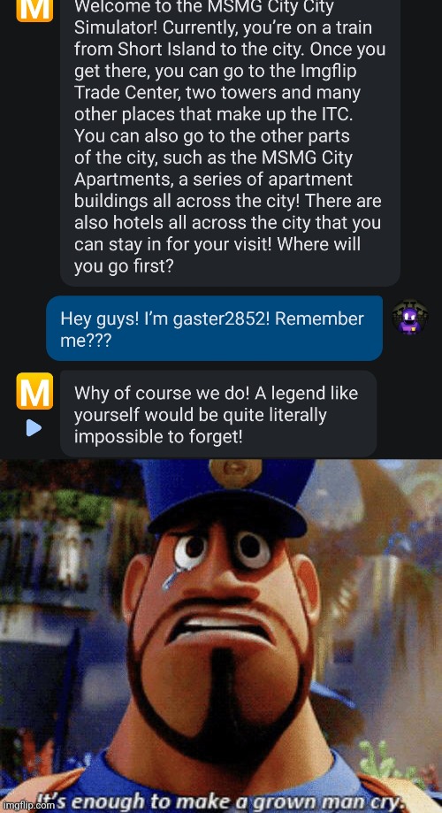 image tagged in it's enough to make a grown man cry | made w/ Imgflip meme maker