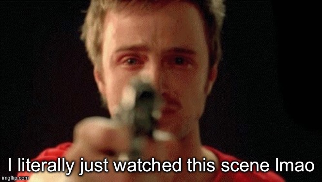 this show is so fucking good | I literally just watched this scene lmao | made w/ Imgflip meme maker