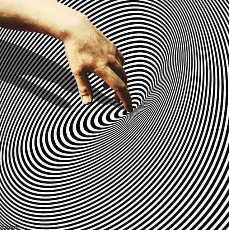 3d effect | image tagged in optical illusion | made w/ Imgflip meme maker