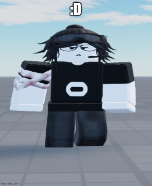 Wide Guy | :D | image tagged in wide guy | made w/ Imgflip meme maker