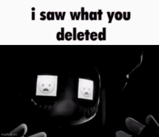 @neko | image tagged in i saw what you deleted | made w/ Imgflip meme maker
