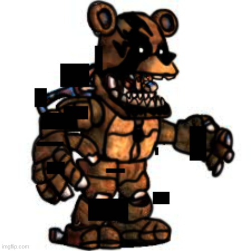 Pibby FNaF World Bubba | made w/ Imgflip meme maker