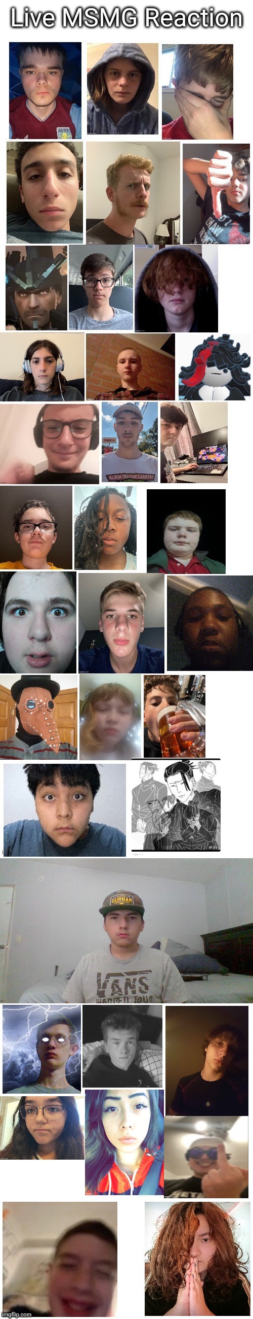 image tagged in live msmg reaction | made w/ Imgflip meme maker