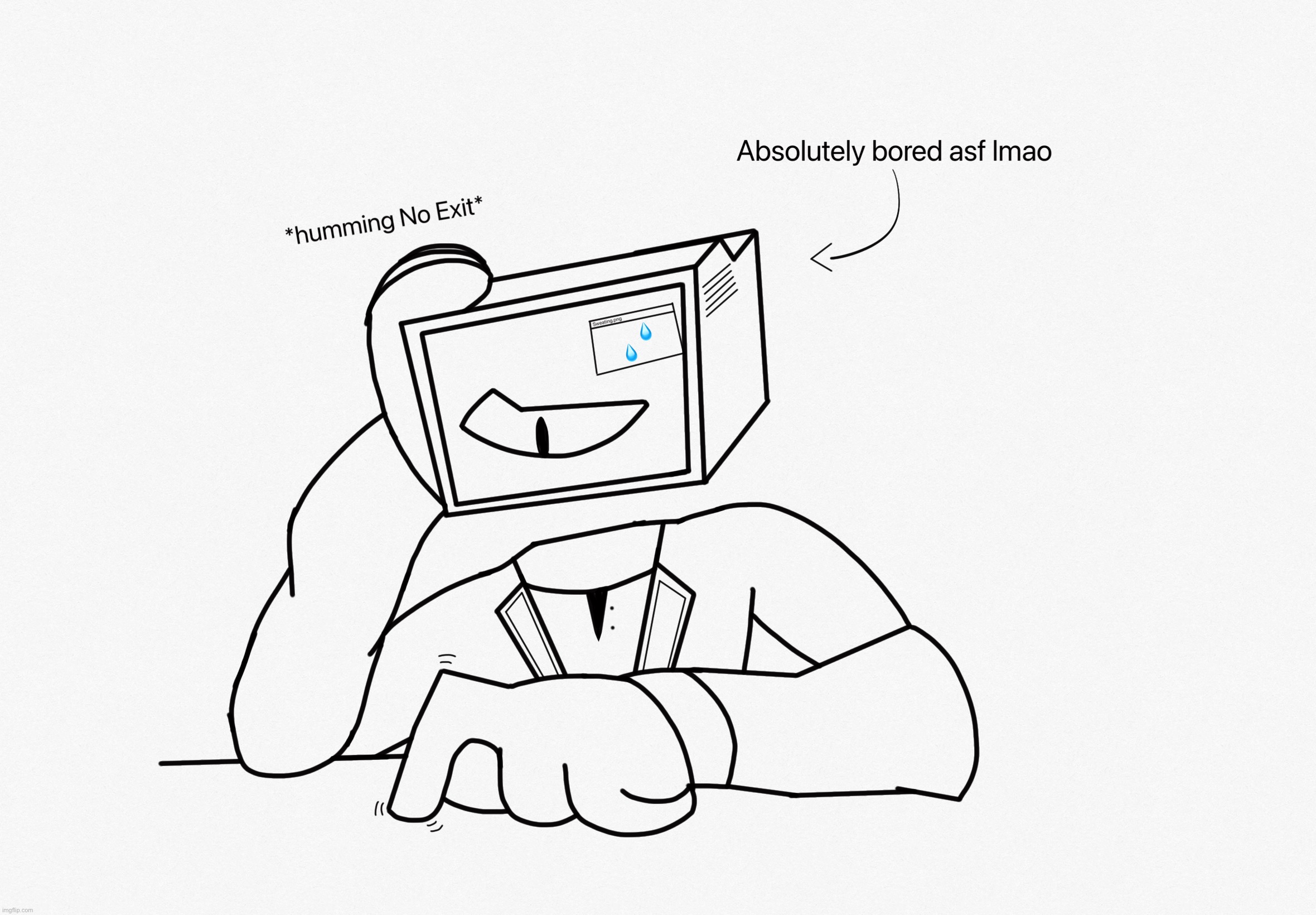 RP with the weird showman (+quick drawing lol) | made w/ Imgflip meme maker