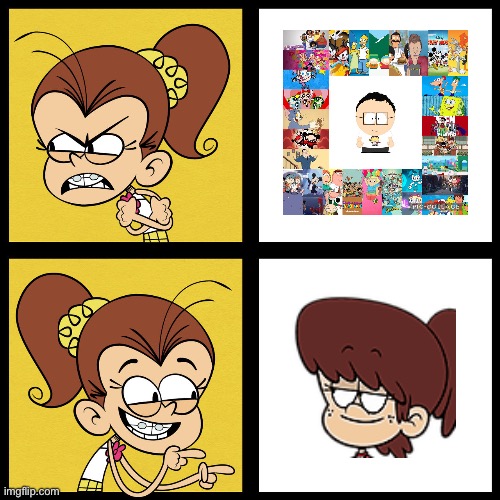 Luan Prefers EthanTheLanaFan2013 Over Ptbf2002 | image tagged in luan loud like/dislike,the loud house,nickelodeon,deviantart,hypocrisy,hypocrite | made w/ Imgflip meme maker