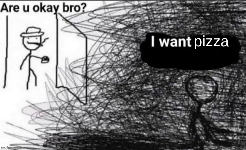 are you ok bro | pizza | image tagged in are you ok bro | made w/ Imgflip meme maker