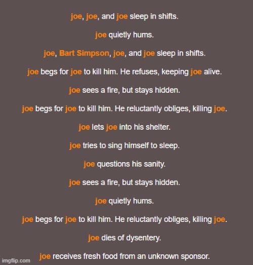 btw there is one female joe. in here. | made w/ Imgflip meme maker