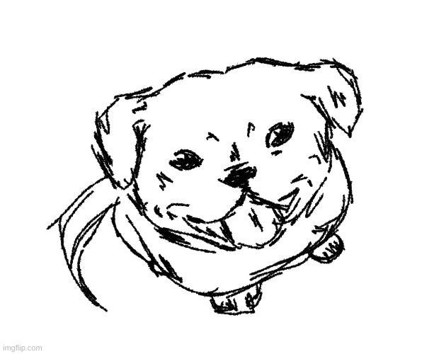 pit bull | image tagged in pit bull,dog,drawing | made w/ Imgflip meme maker