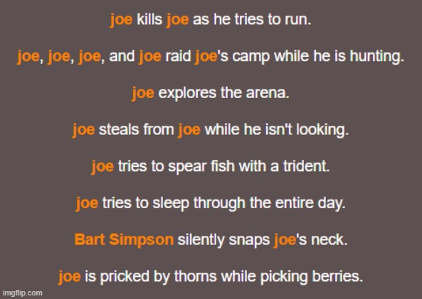 Barts Second Kill | made w/ Imgflip meme maker