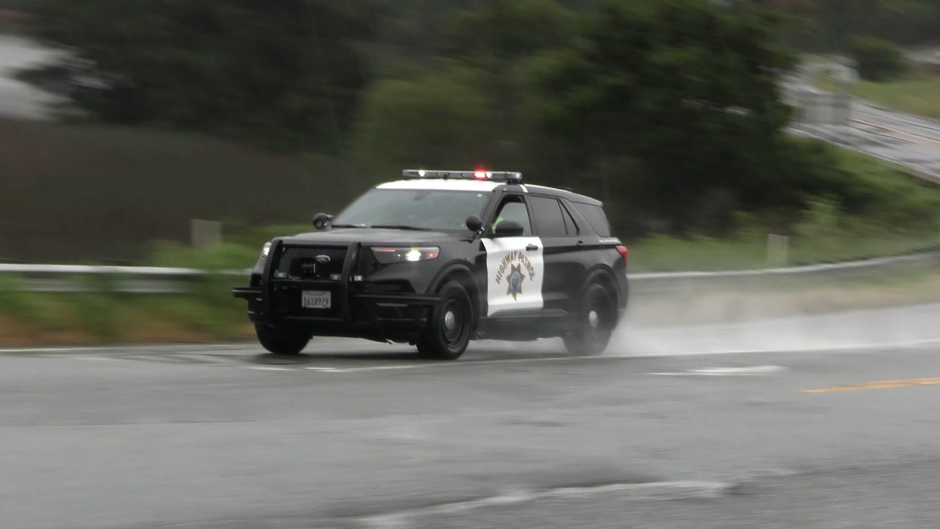 chp police car Blank Meme Template