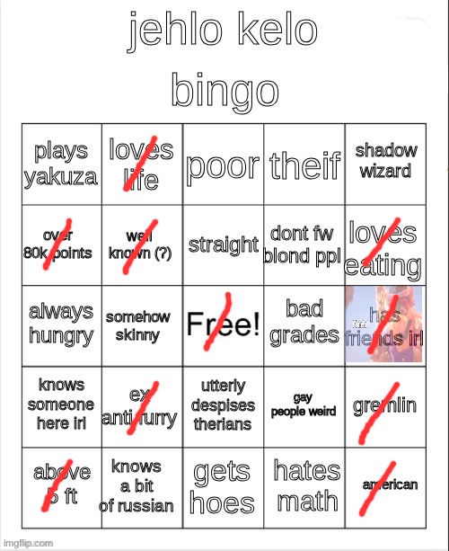 what | image tagged in jehlo bingo | made w/ Imgflip meme maker