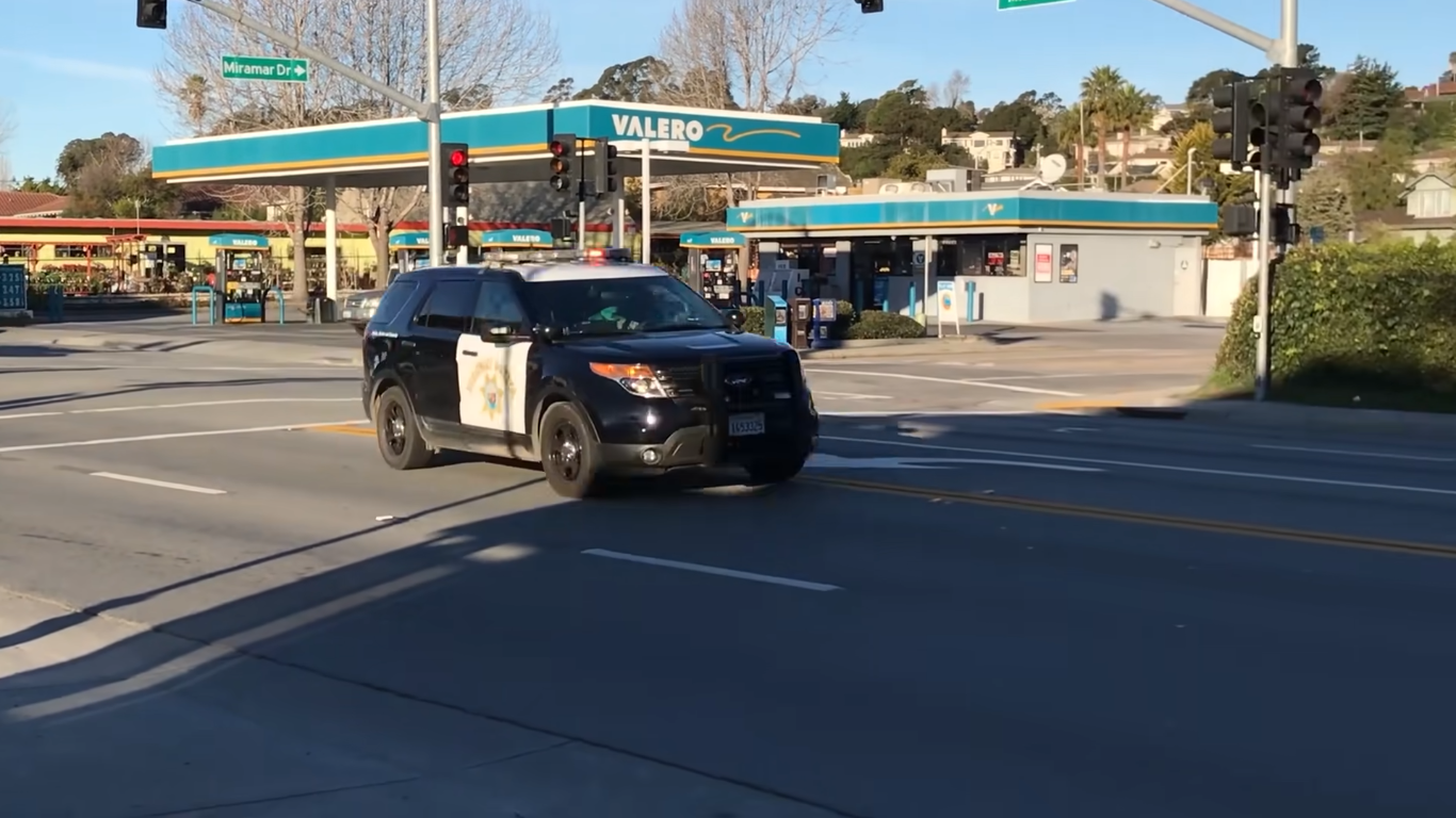 chp police car Blank Meme Template