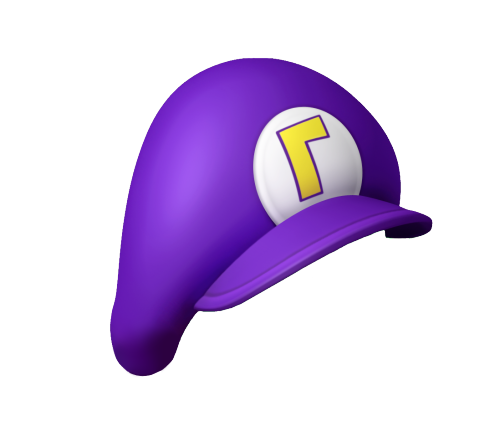 Waluigi hat Blank Meme Template
