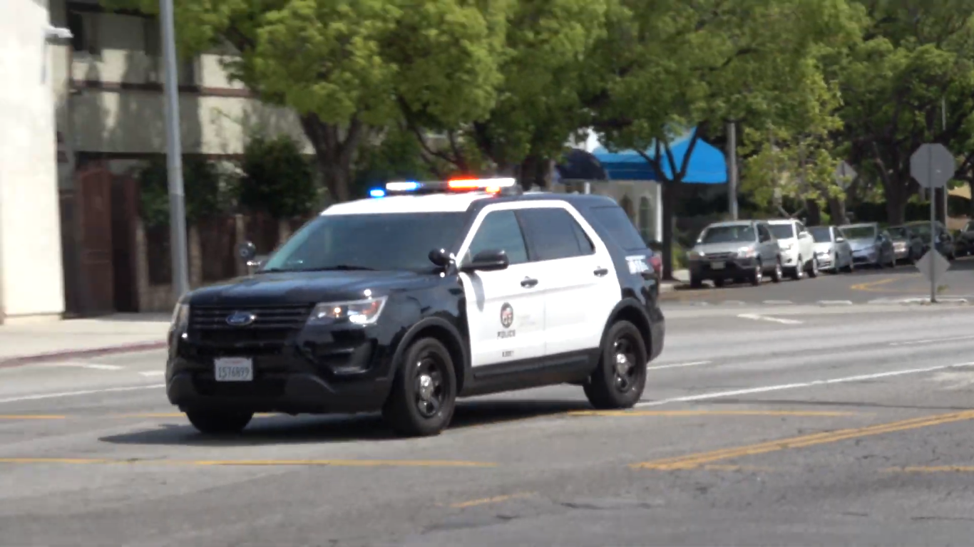 lapd police car Blank Meme Template