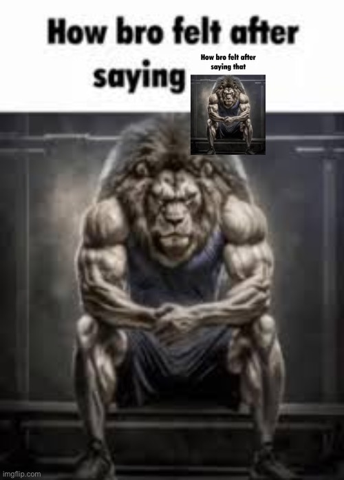 How bro felt after saying that | image tagged in how bro felt after saying that | made w/ Imgflip meme maker