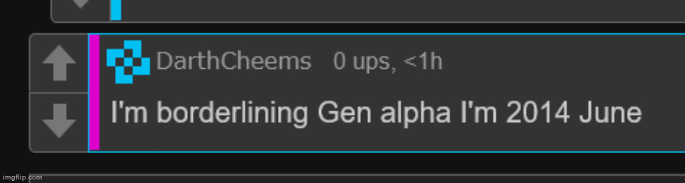 Ain't no way DarthCheems is literally 10 years old | made w/ Imgflip meme maker