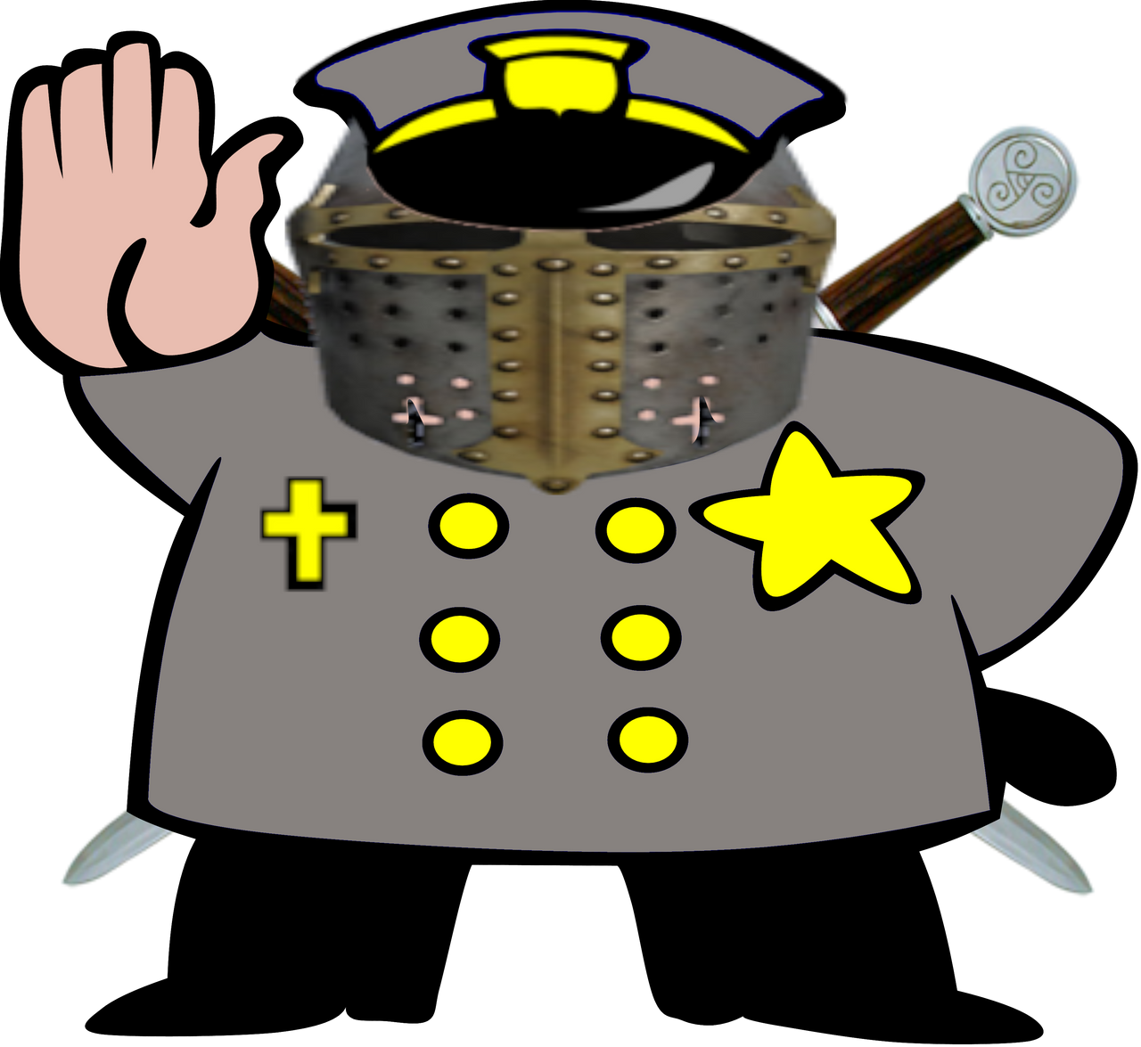 Uttp crusader Blank Meme Template