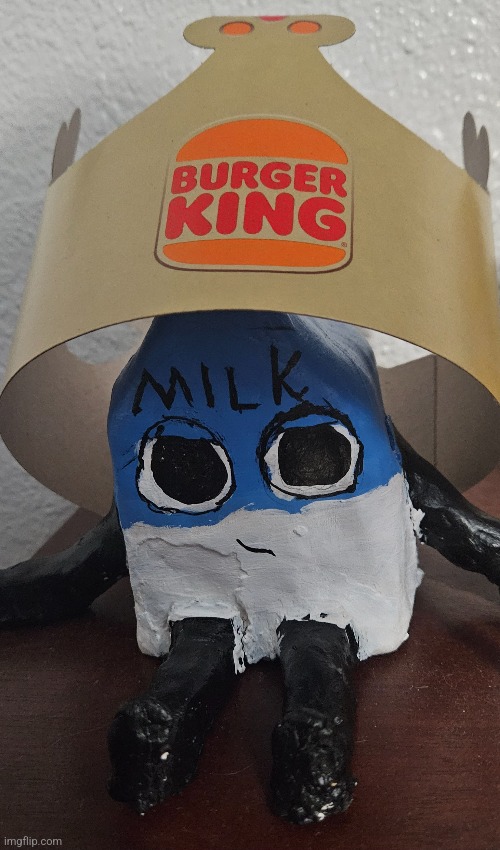 guys Milk has something to say!! I hope it's not racist! | made w/ Imgflip meme maker