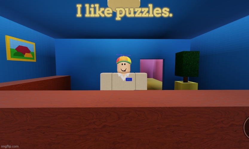 ㅤ | I like puzzles. | image tagged in dave | made w/ Imgflip meme maker