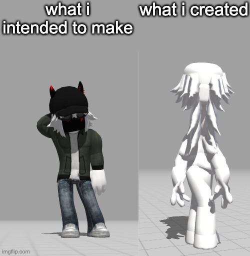 please burn the right in fires of hell | what i intended to make; what i created | made w/ Imgflip meme maker