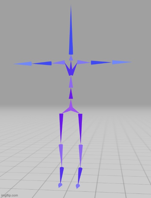 apparently the correct placement of shoulders is on the middle spine part | made w/ Imgflip meme maker