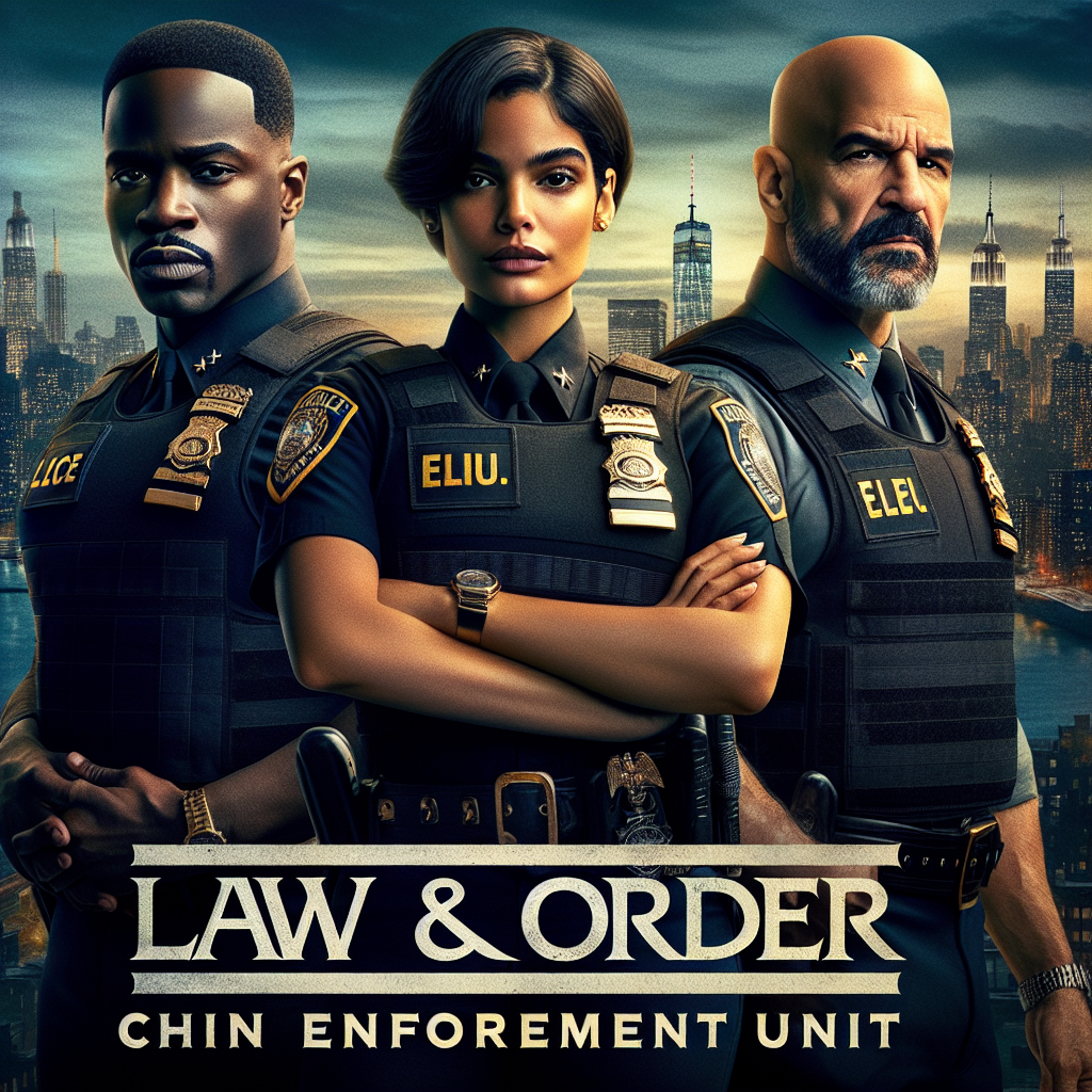 Law & Order Chin Enforcement Unit Blank Meme Template