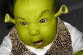 Baby asshrek Blank Meme Template