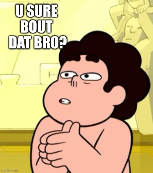 U SURE BOUT
 DAT BRO? | made w/ Imgflip meme maker