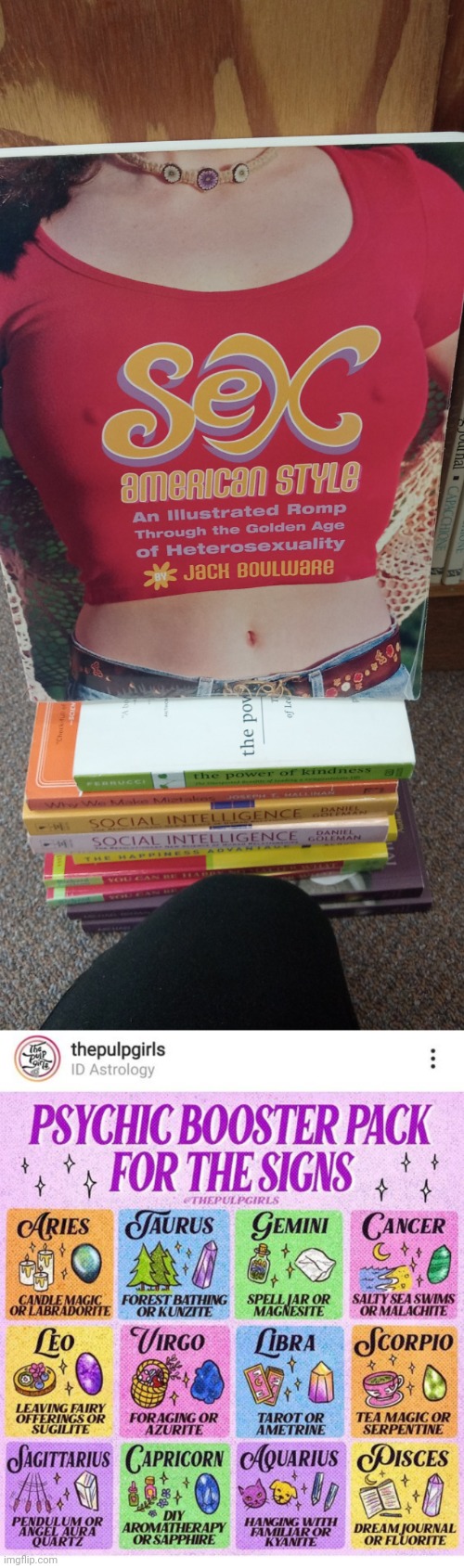 American Sex Book Booster Packs Blank Meme Template