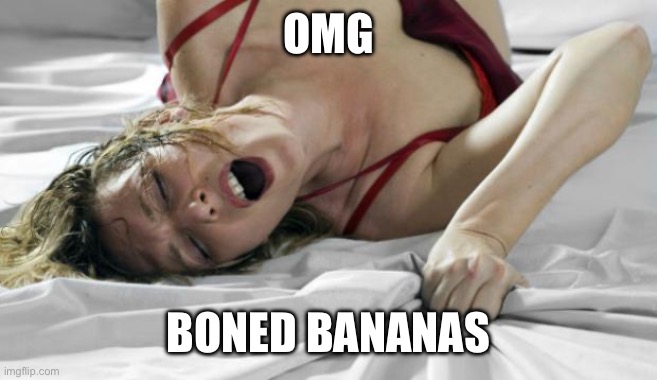 SEXY IMAGE | OMG BONED BANANAS | image tagged in sexy image | made w/ Imgflip meme maker