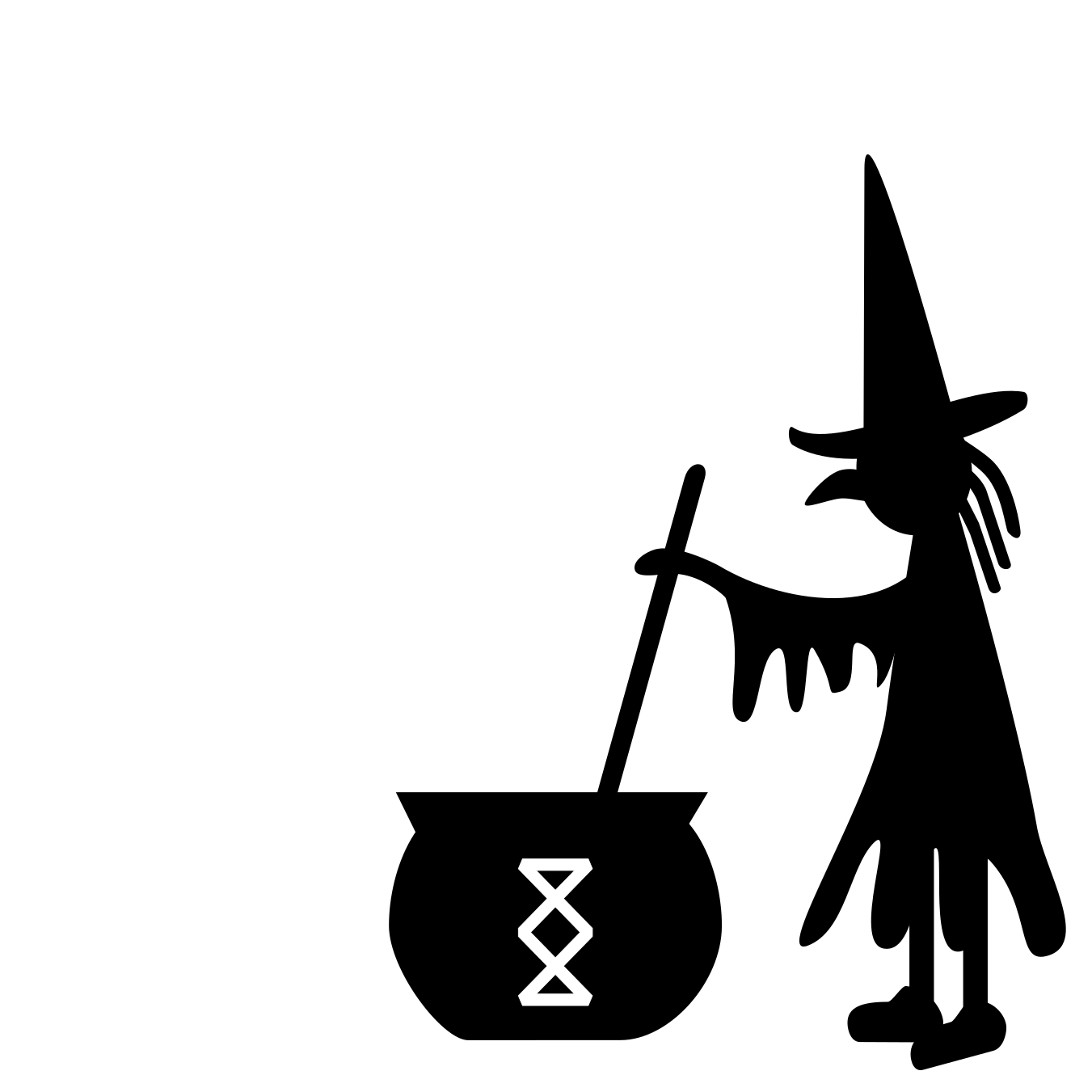 spacemesh witch Blank Meme Template