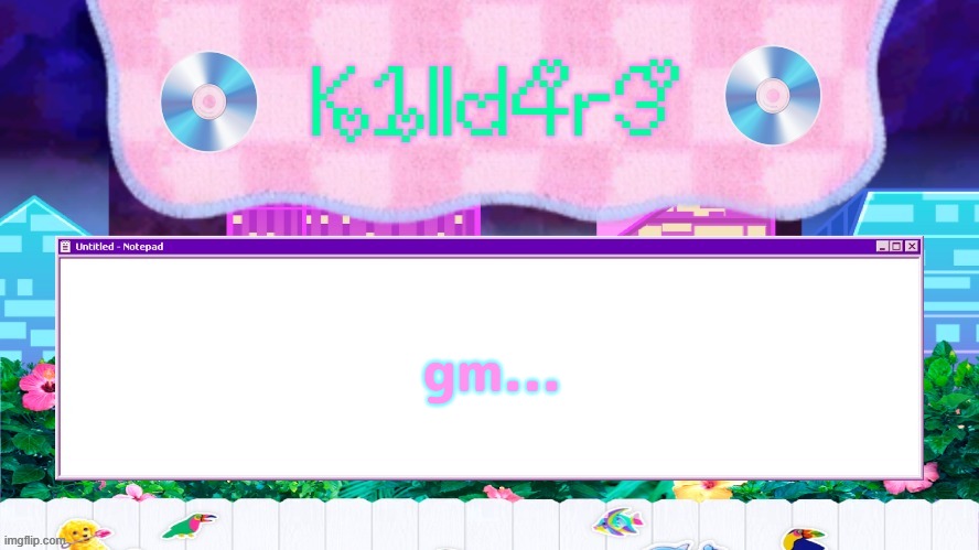 Killdare's Yap template | gm... | image tagged in killdare's yap template | made w/ Imgflip meme maker