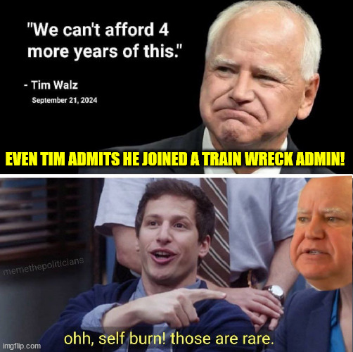 EVEN TIM ADMITS HE JOINED A TRAIN WRECK ADMIN! | made w/ Imgflip meme maker