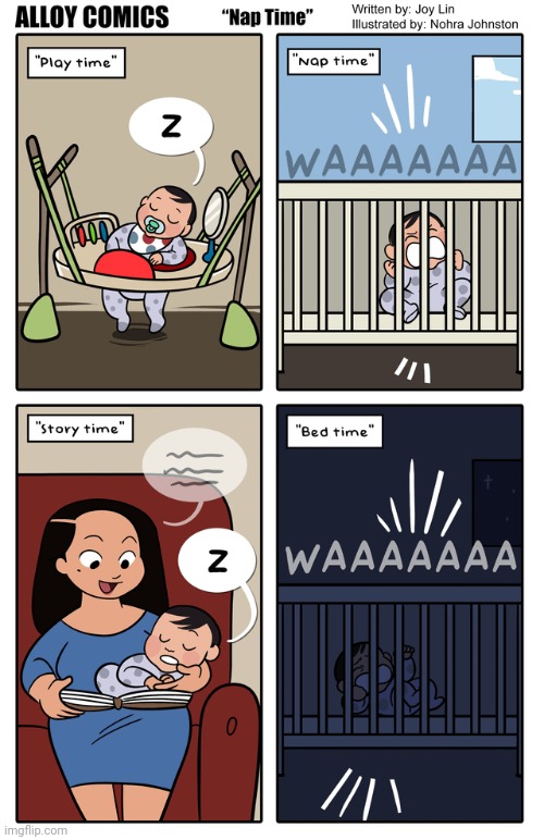 Nap time baby | image tagged in nap,baby,babies,crib,comics,comics/cartoons | made w/ Imgflip meme maker