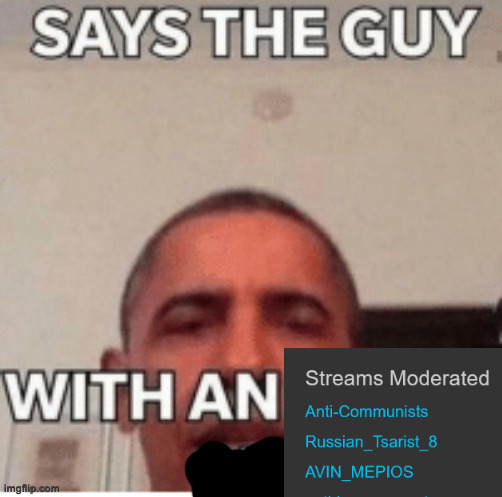 says the guy with the anime pfp | image tagged in says the guy with the anime pfp | made w/ Imgflip meme maker
