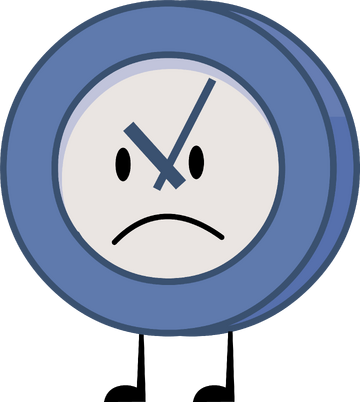 BFDI Clock Blank Meme Template