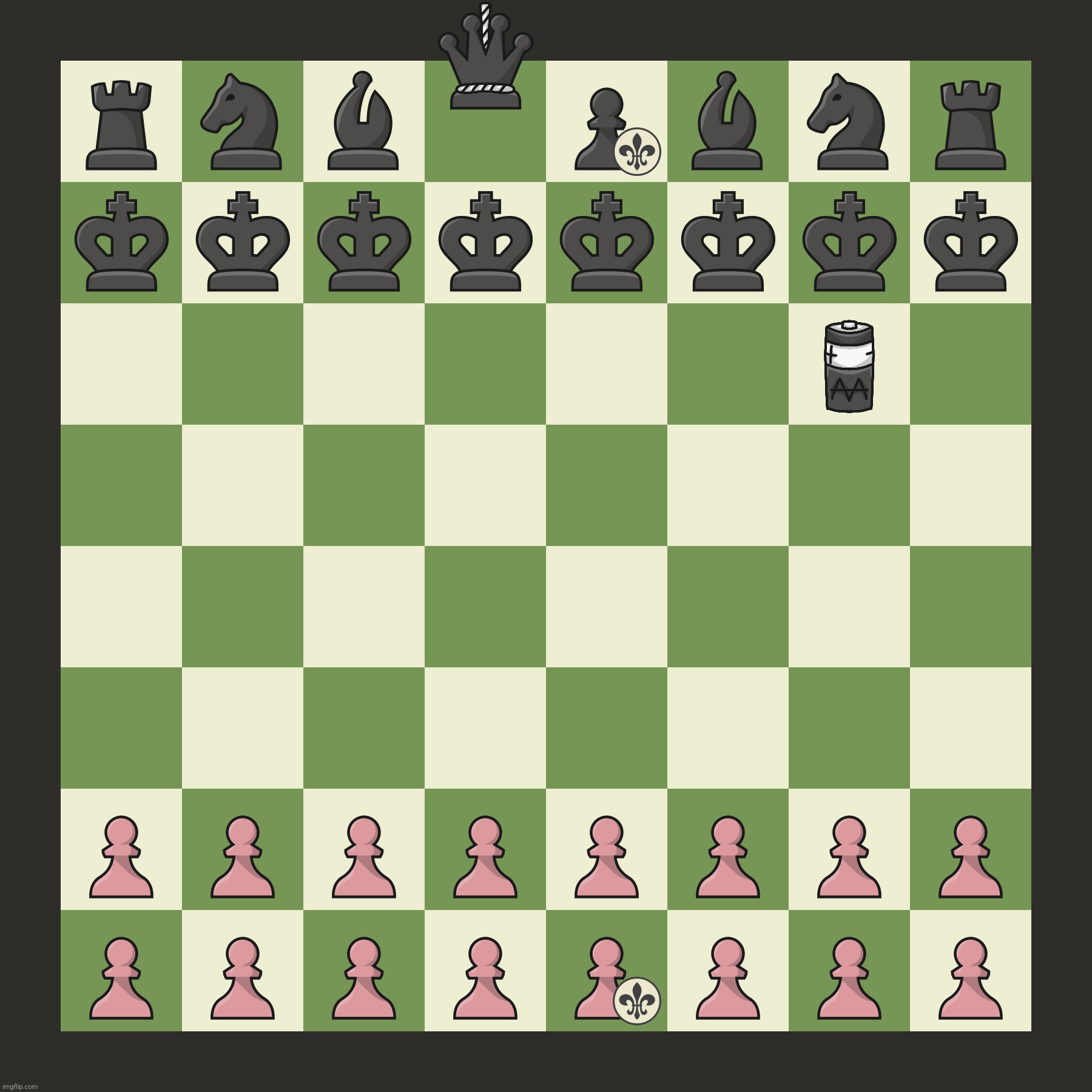 Anarchy Chess part 6: Black to move, top comment in 30 minutes decides the move | made w/ Imgflip meme maker