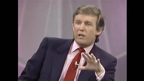 Trump interviewed by Oprah Winfrey 1988 Blank Meme Template