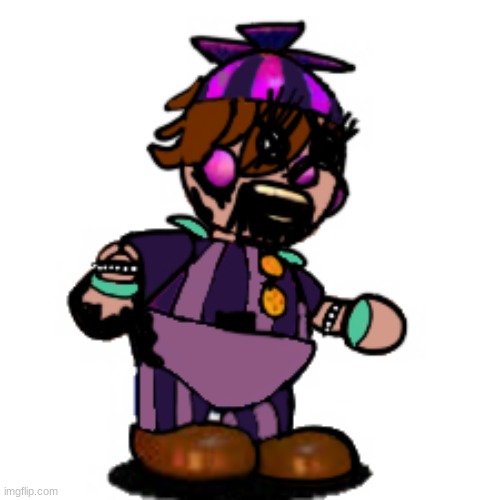 Pibby FNaF World Glamrock JJ | made w/ Imgflip meme maker