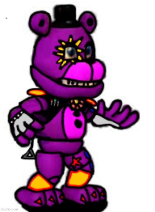 FNaF World Glamrock Mr. Hippo | made w/ Imgflip meme maker